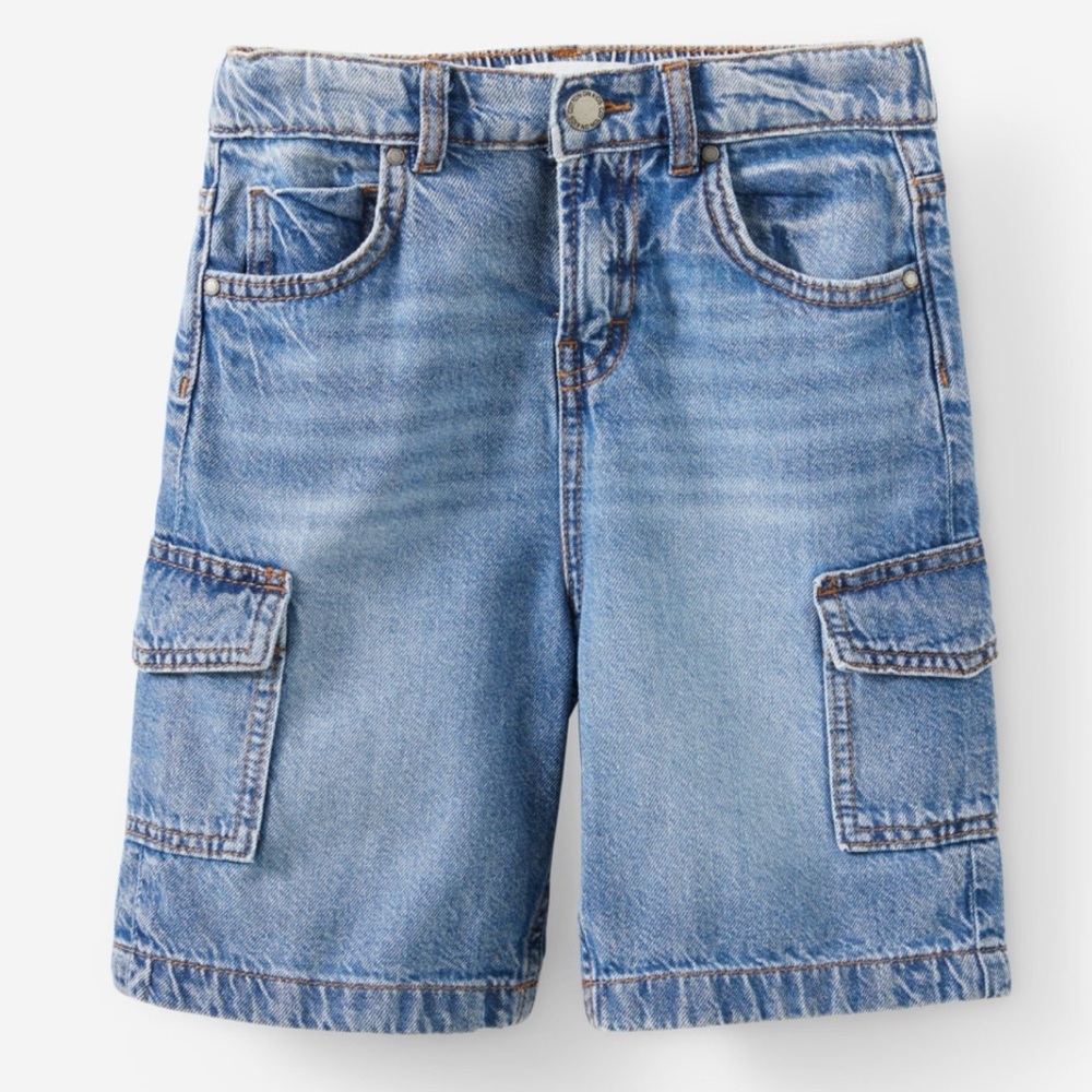 Cotton On Kids Baggy Denim Shorts